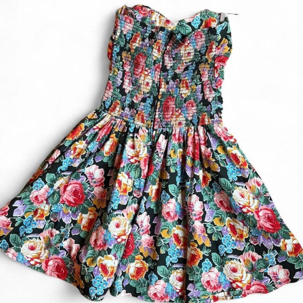 Vintage Robbie‎ Bee Floral Print Dress - Picture 2 of 4